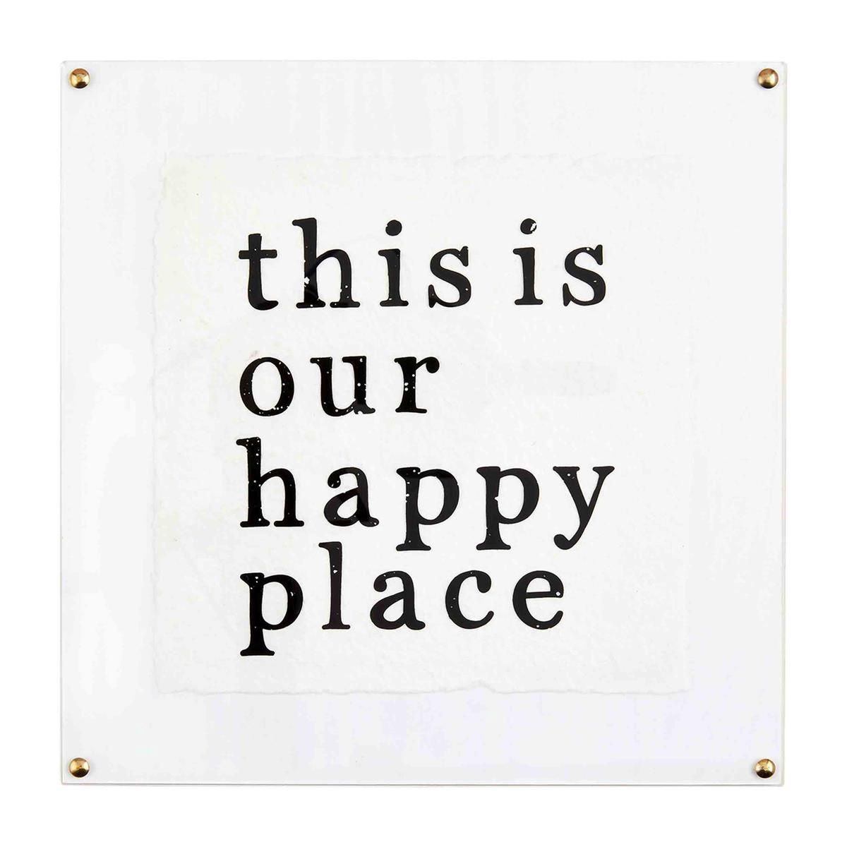 “Happy Place” Magnetic Frame