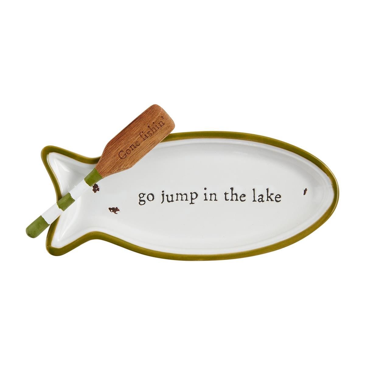 Jump In The Lake - Plate Set