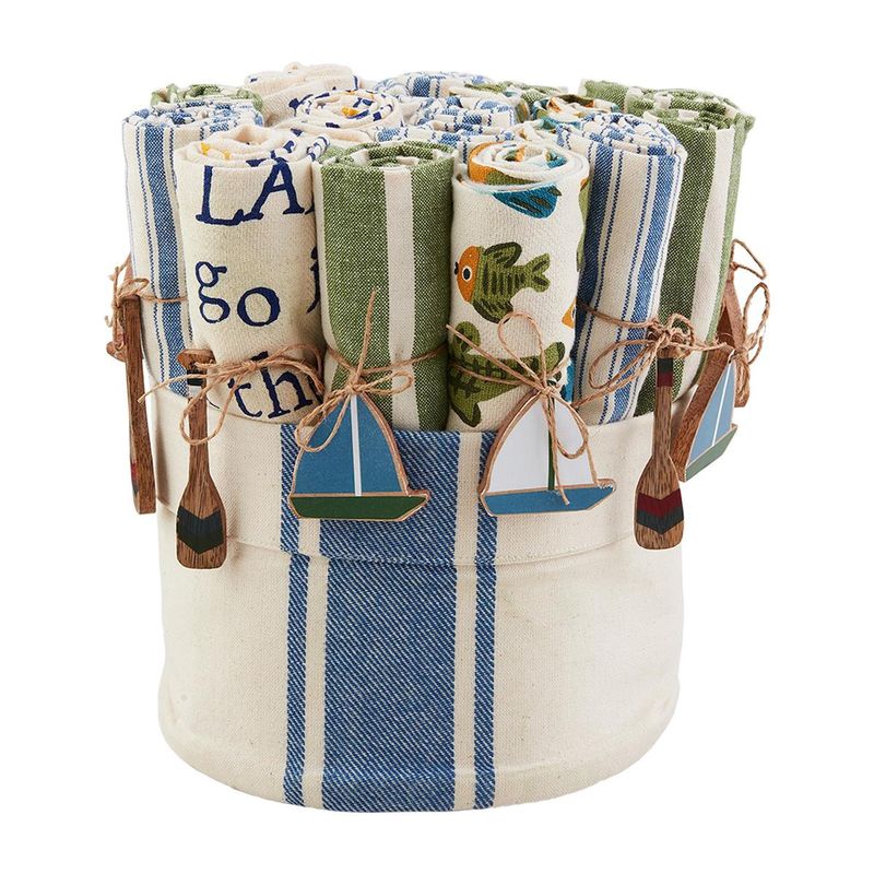 Lake Towel with Charm