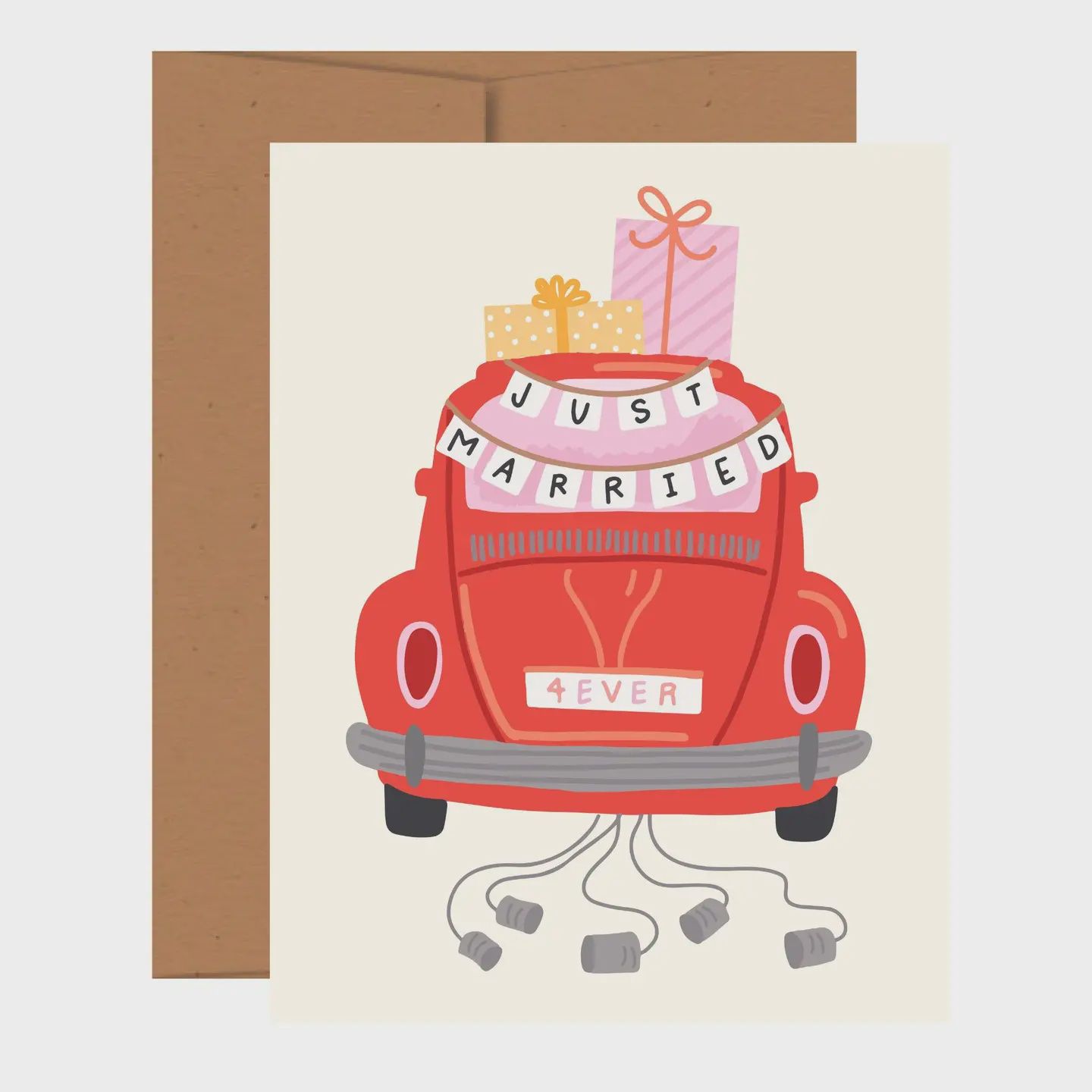 Greeting Card - Just Married