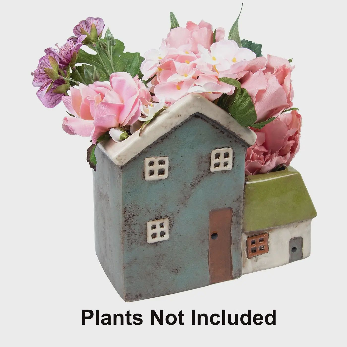 Village Pottery - 2 House Planter
