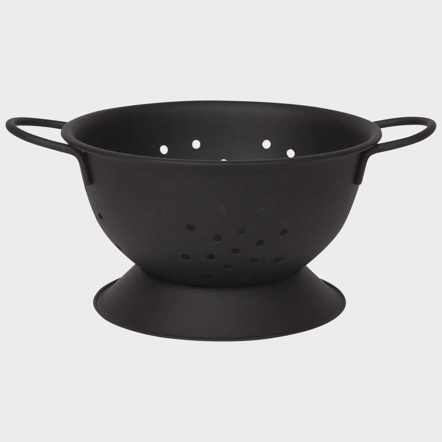 Matte Black Colander - Small