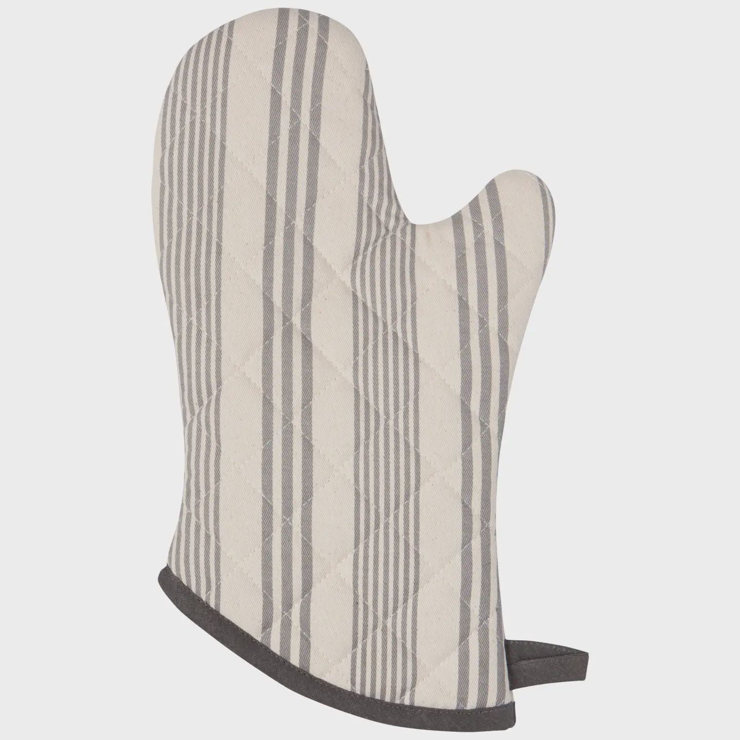 Oven Mitt - Gray Stripe