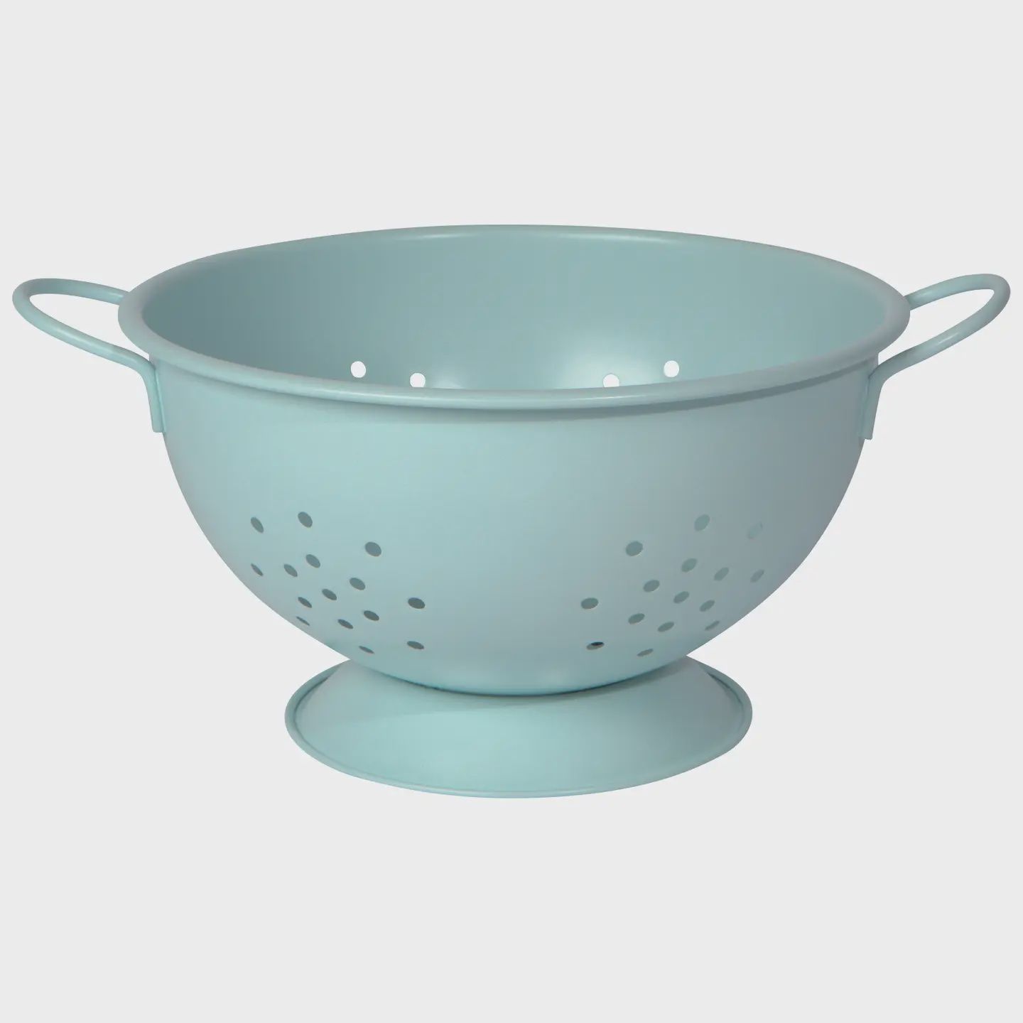 Matte Blue Colander - Large