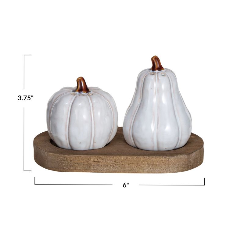 Pumpkin Salt &amp; Pepper Shakers