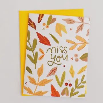 Greeting Card - Miss You