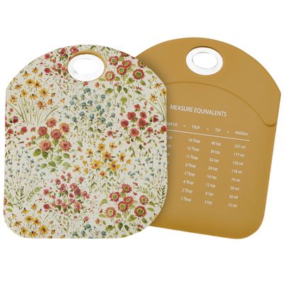 Bowl Scraper - Fall Wildflower