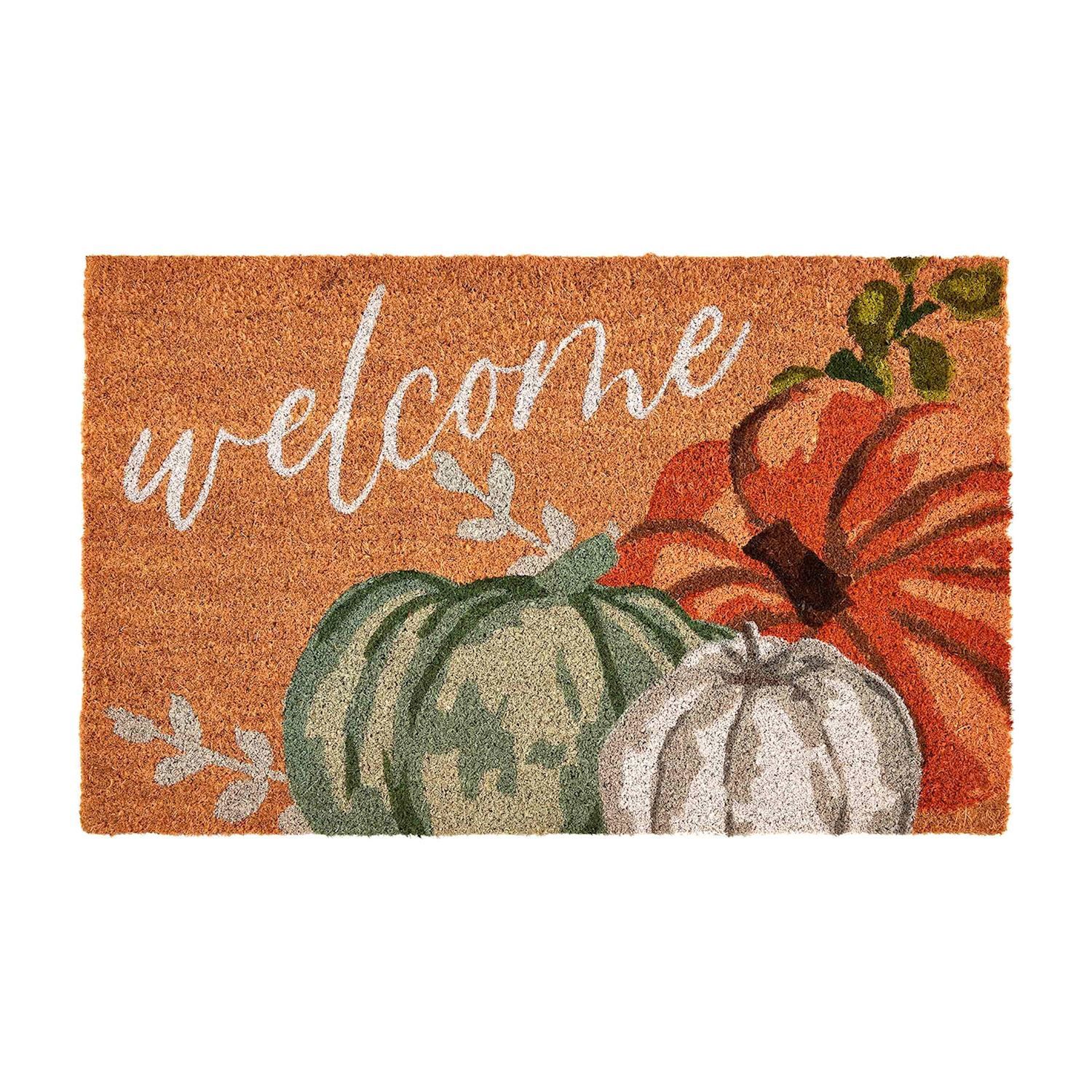 Welcome Pumpkin Doormat