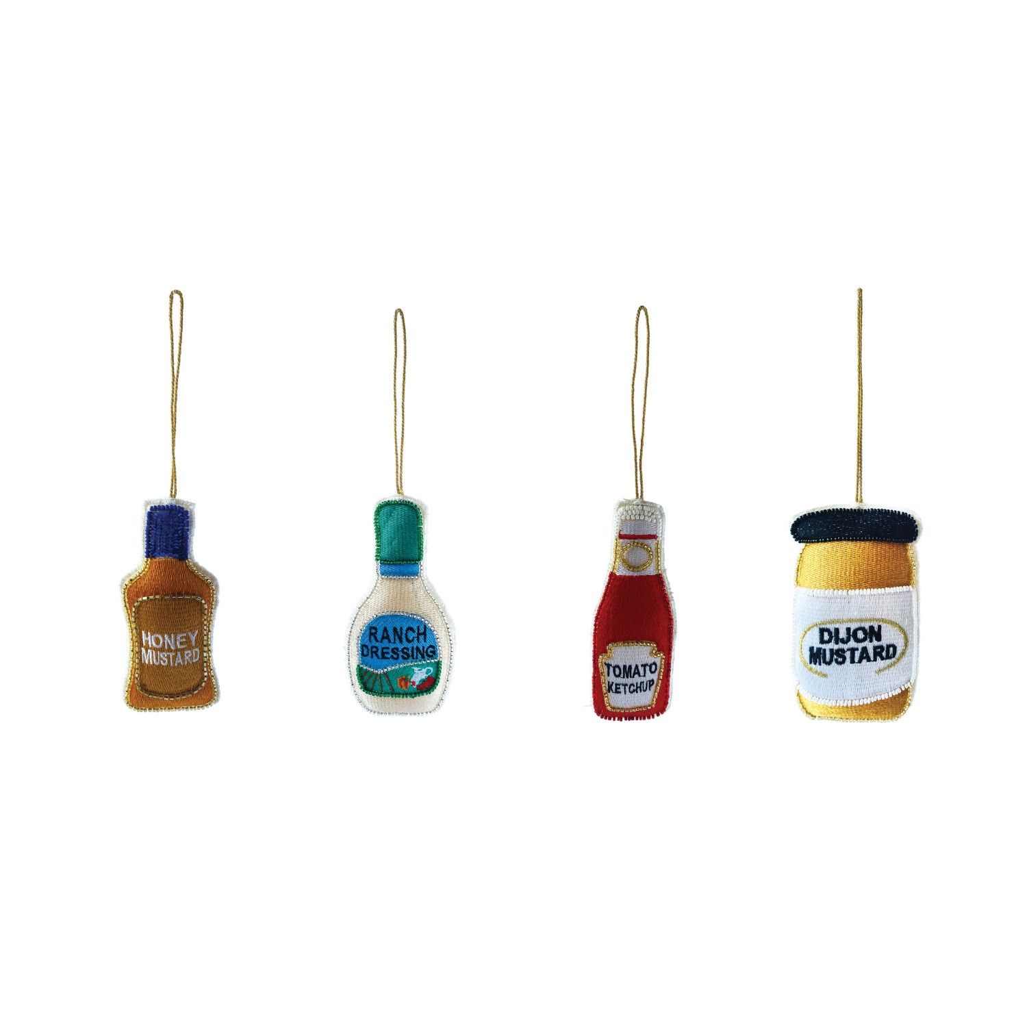 Condiment Beaded &amp; Embroidery Ornaments