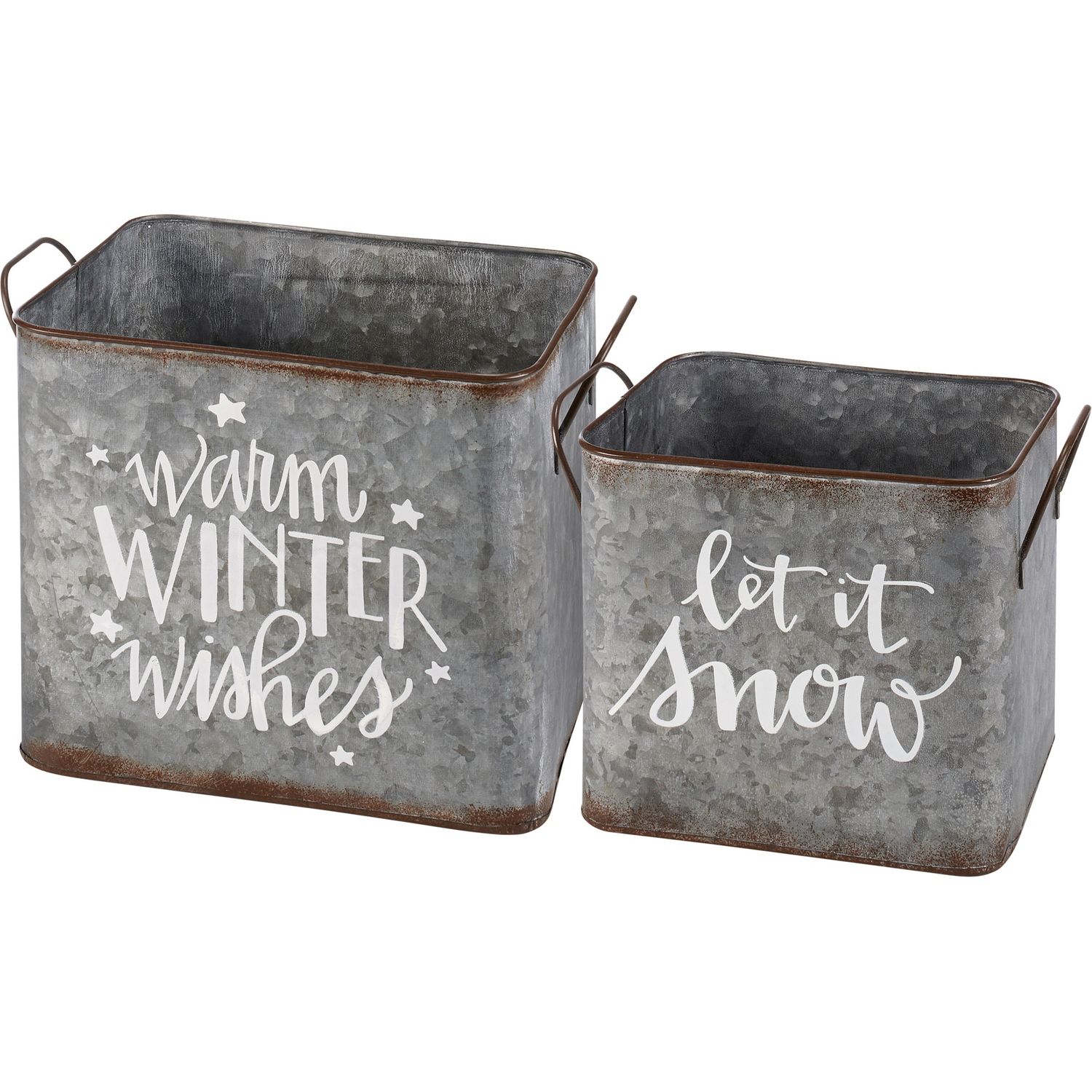 Snow Metal Bin