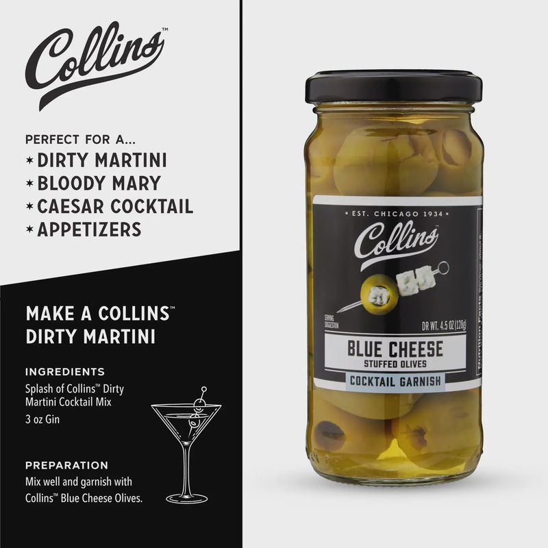 Blue Cheese Stuffed Olives