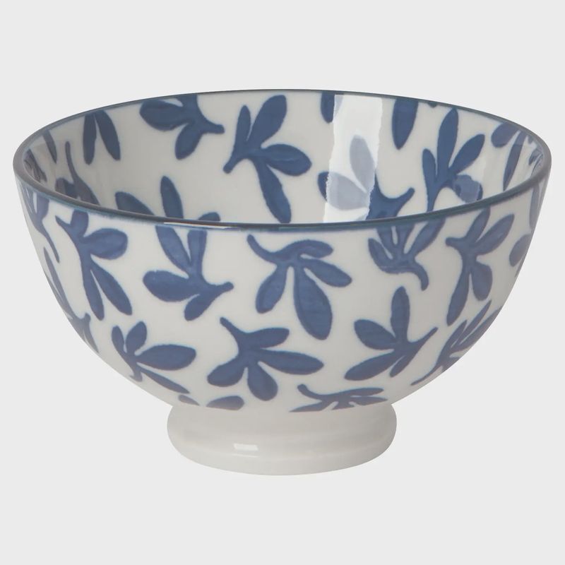 Blue Floral Bowl - 4 inch