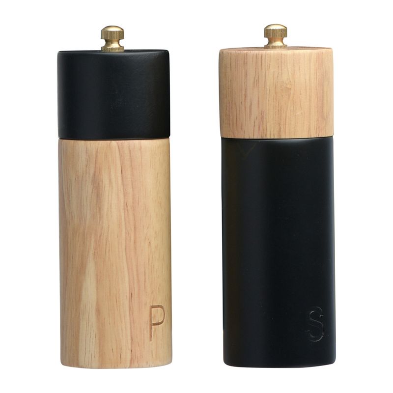 Two-Tone Salt &amp; Pepper Mills