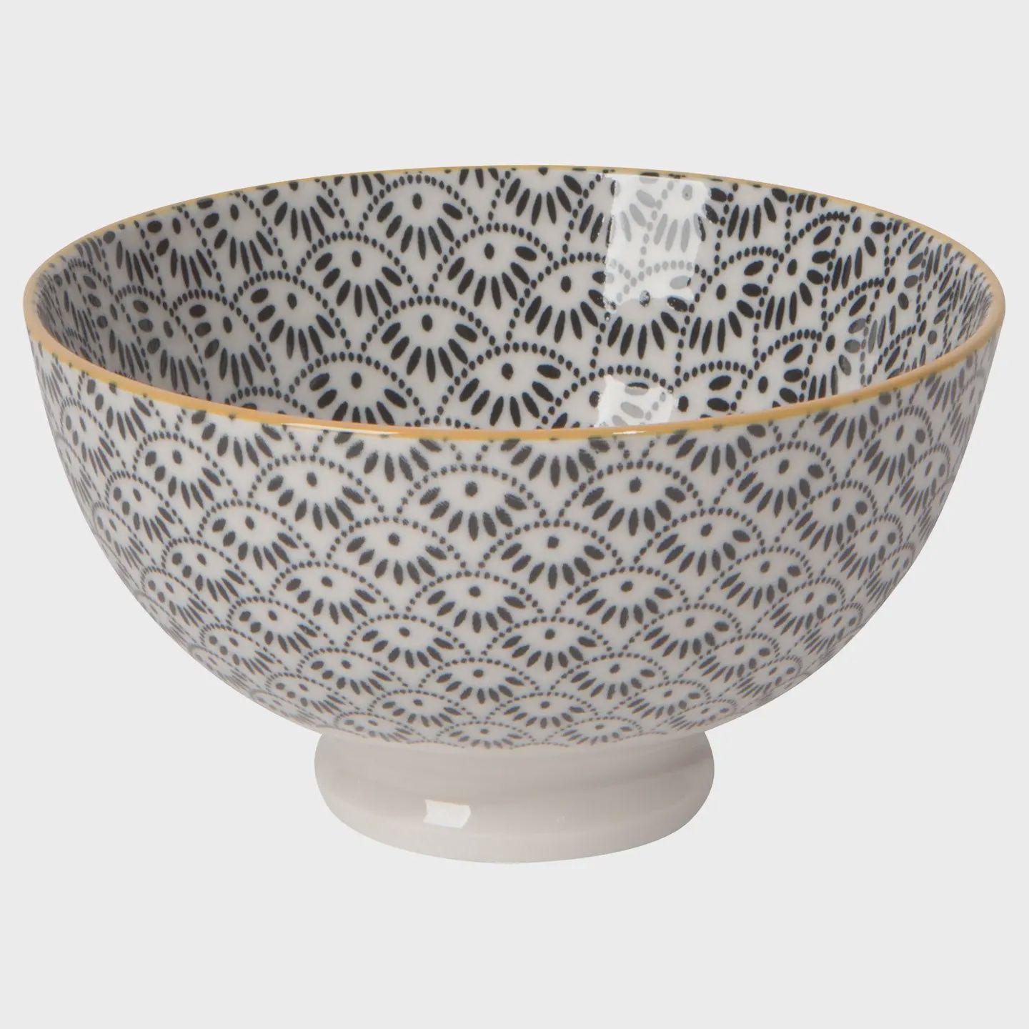 Dotted Scallop Bowl - 4 inch