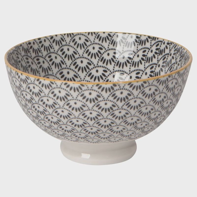 Dotted Scallop Bowl - 4 inch
