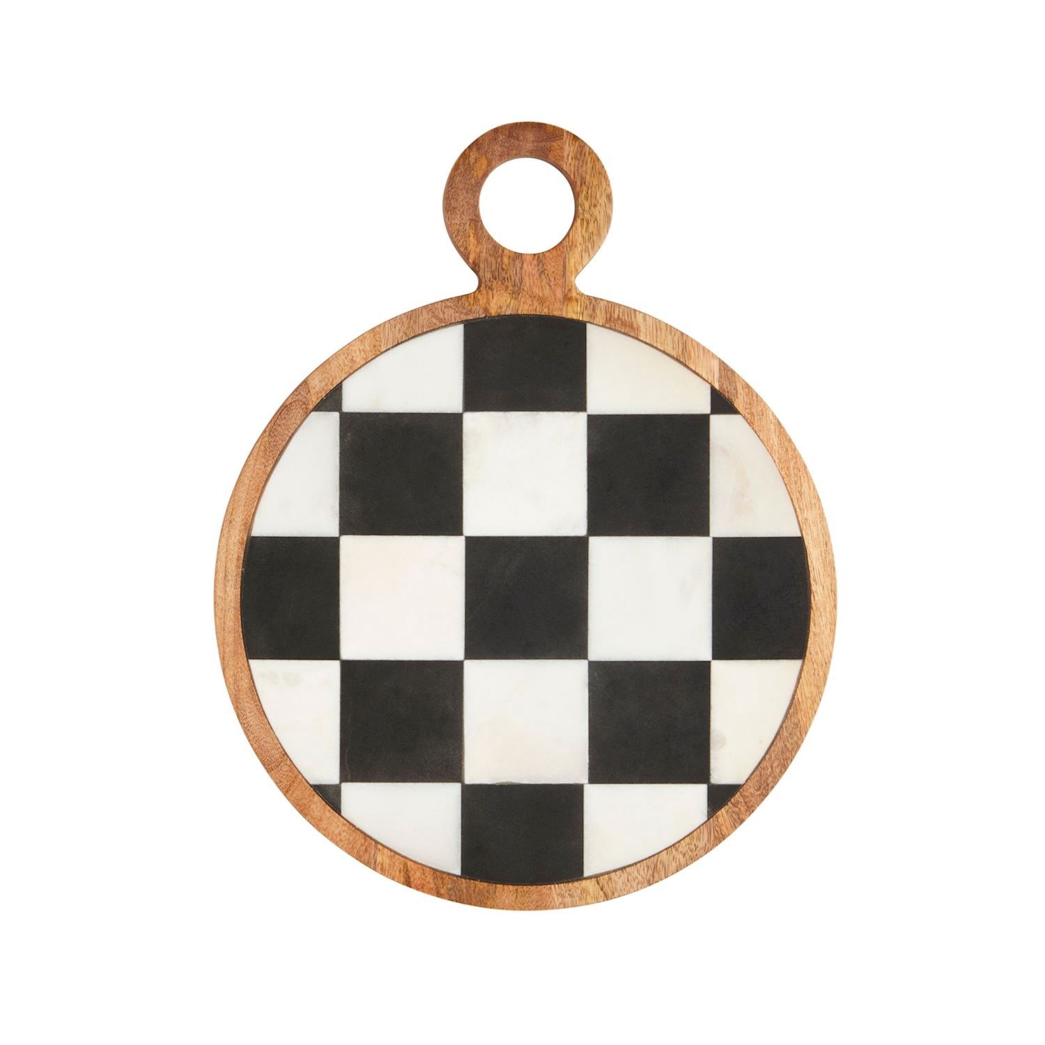 Checkered Round Board