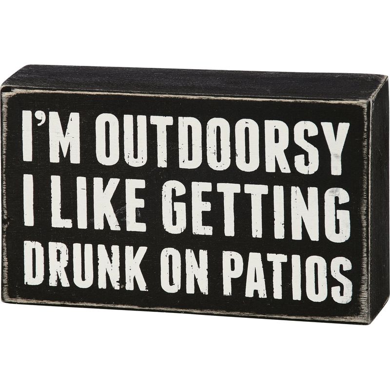 Box Sign - Outdoorsy