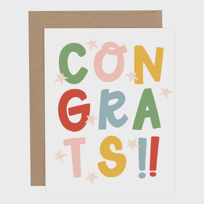 Greeting Card - Congrats!!