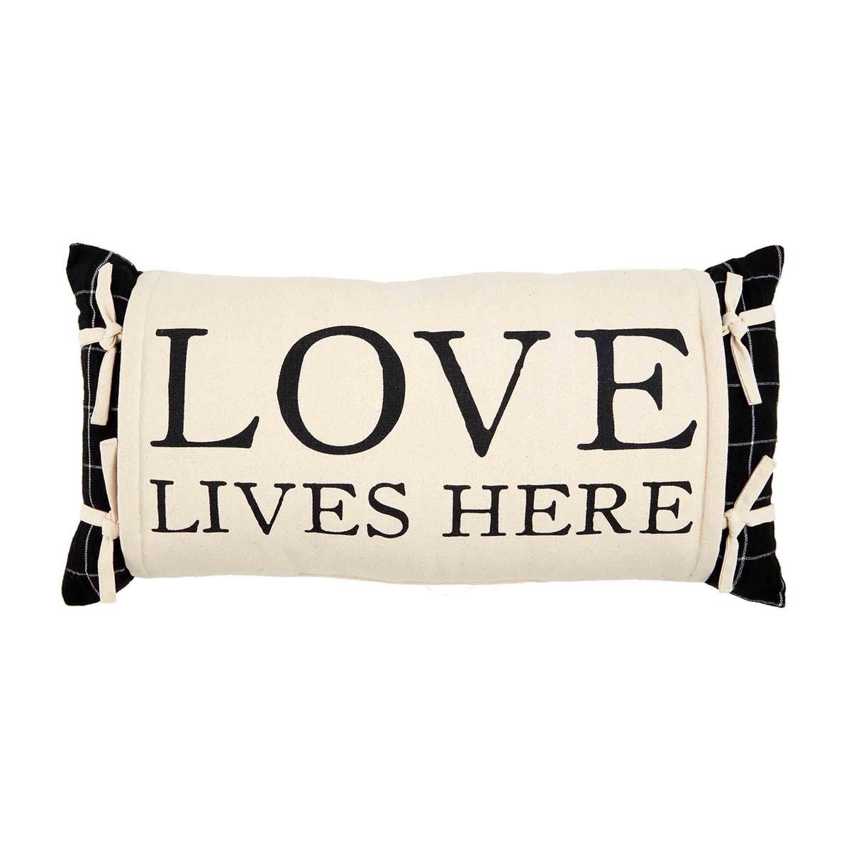 Love Lives Here - Pillow