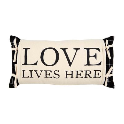 Love Lives Here - Pillow