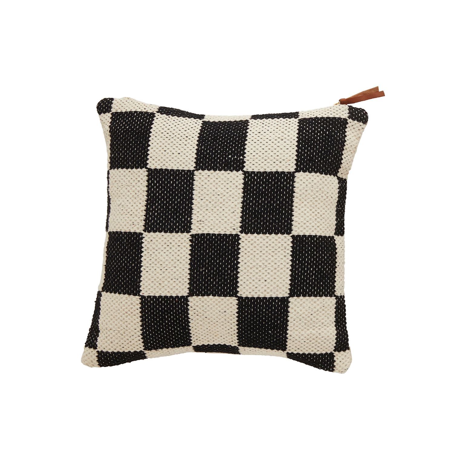 Square Check Pillow