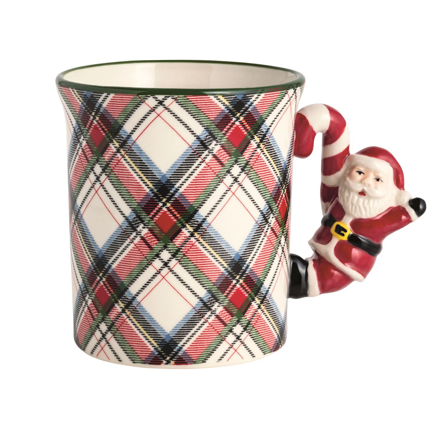 Santa Tartan Mug
