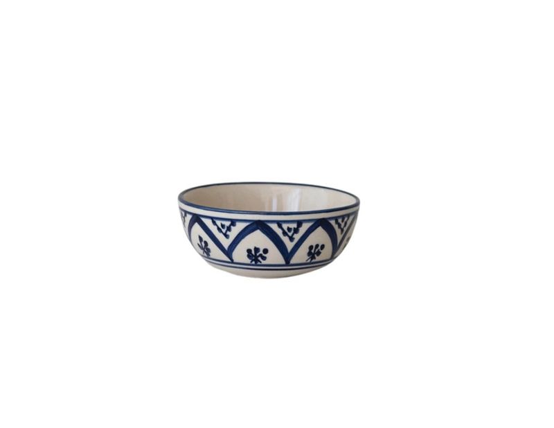 Hand-Painted Stoneware Bowl