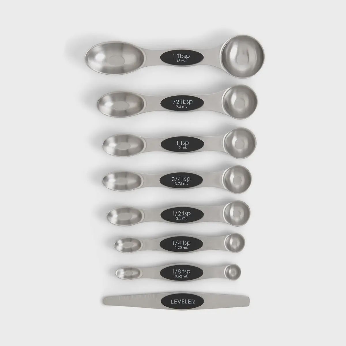 Magnetic Measuring Spoons + Leveler
