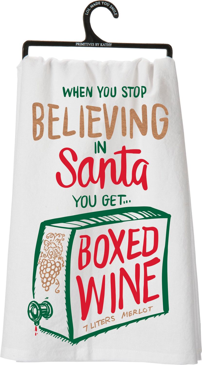 Kitchen Towel - Boxed Wine
