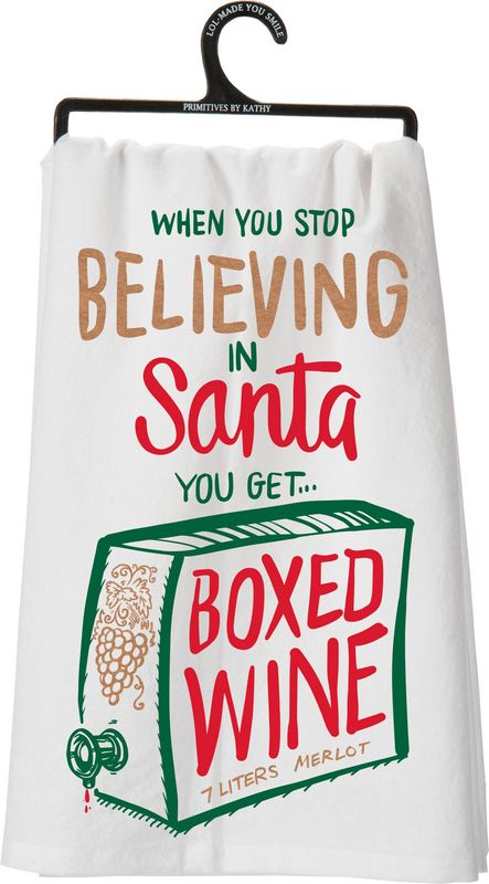 Kitchen Towel - Boxed Wine