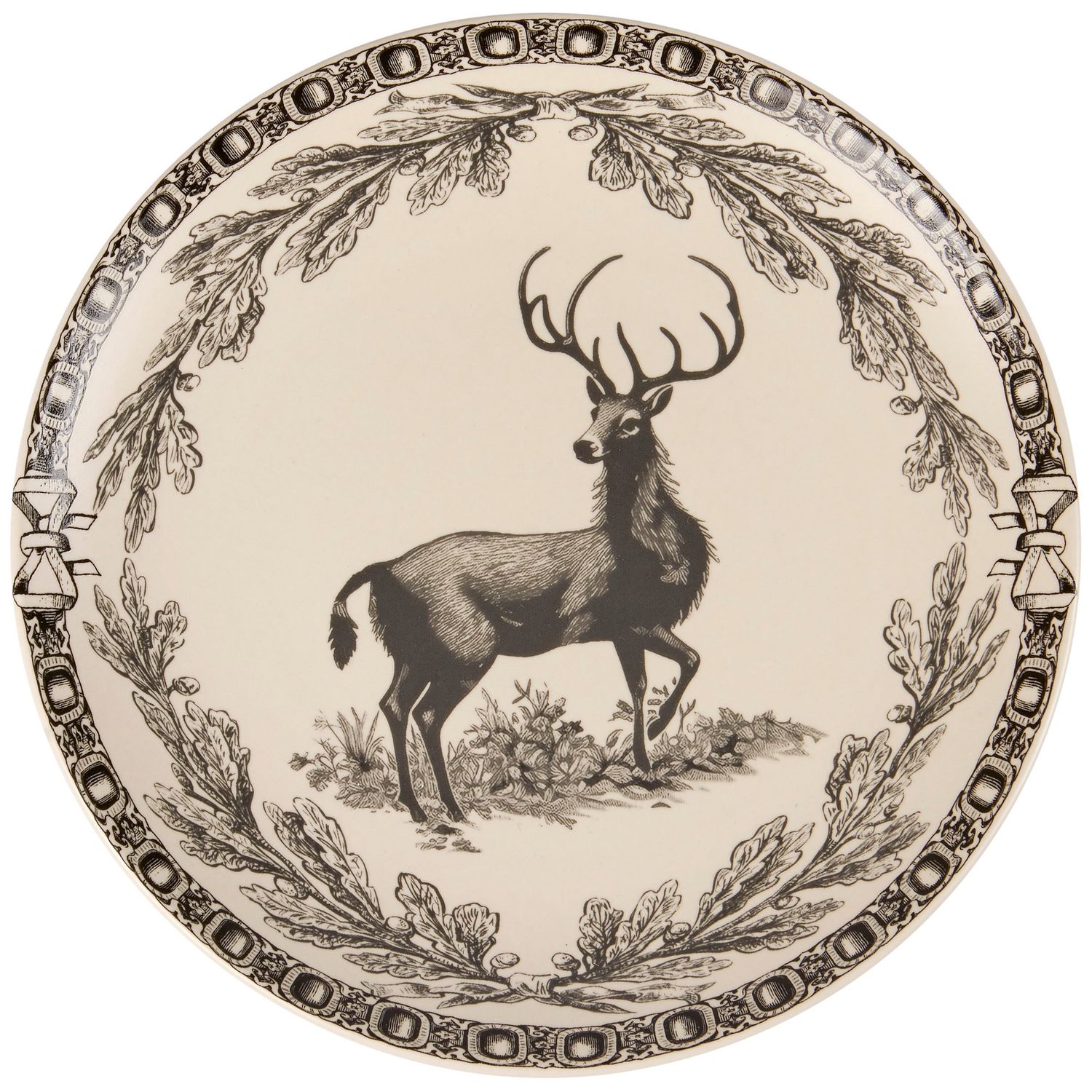 Plate Med - Vintage Deer