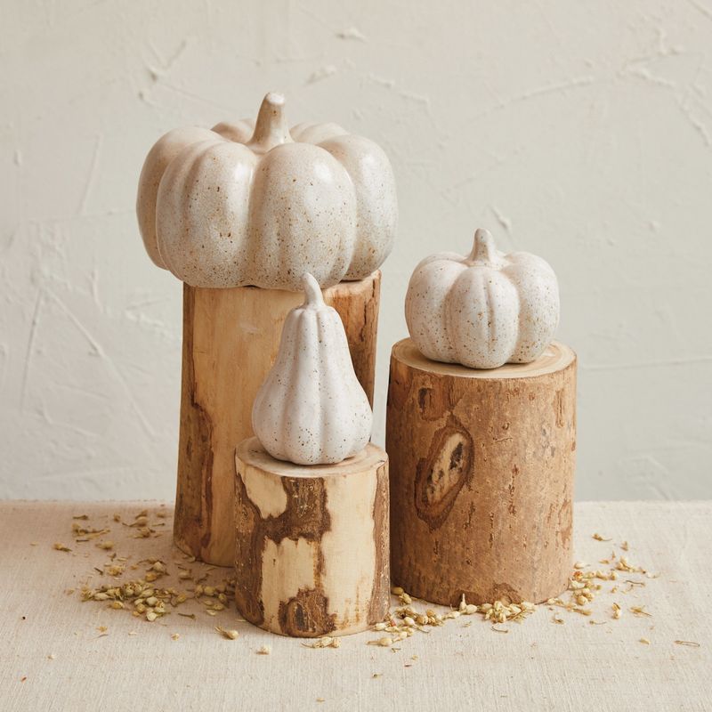 Stoneware Pumpkin - Large