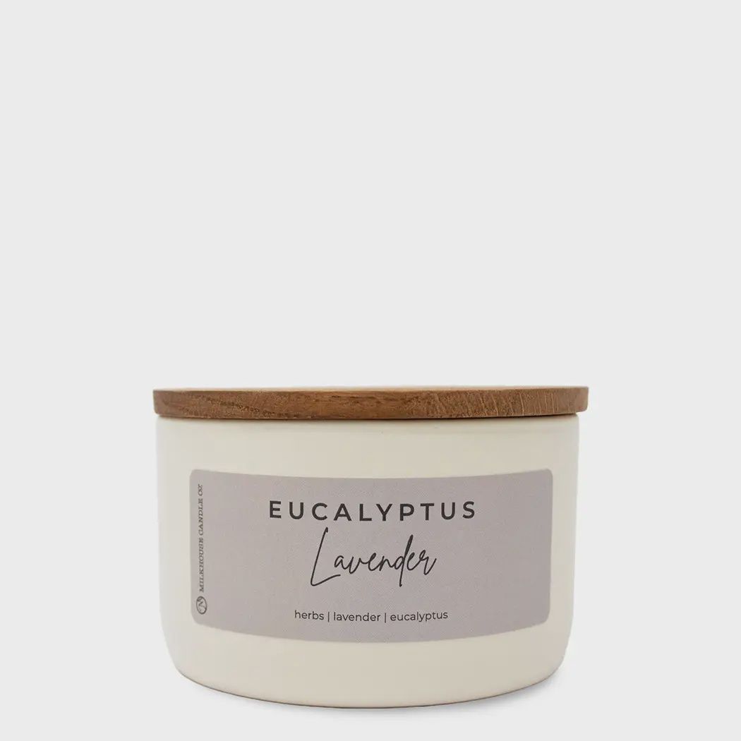 Statement Candle, Scent: Eucalyptus Lavender