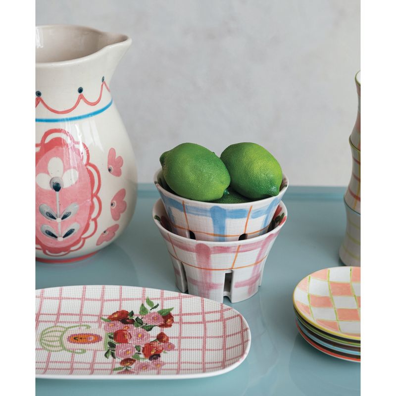 Berry Bowl - Plaid &amp; Floral