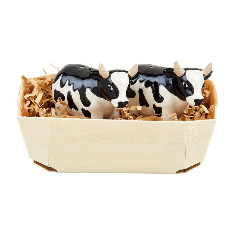 Cow Salt &amp; Pepper