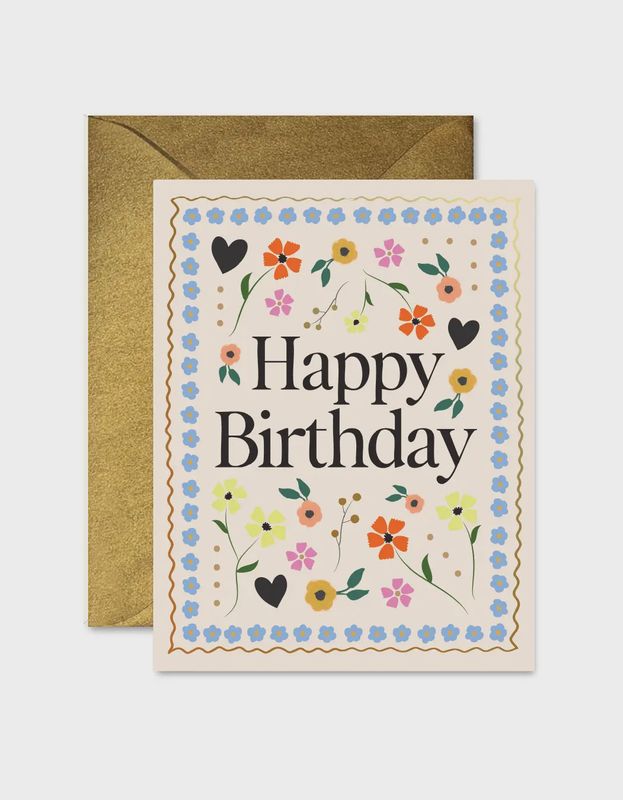 Birthday - Mosaic Floral