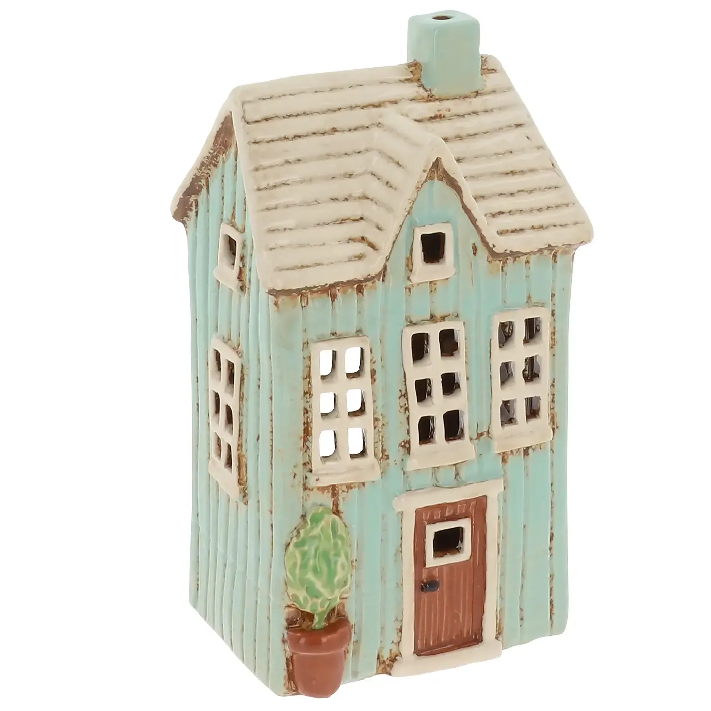 Village Pottery - Teal Panel