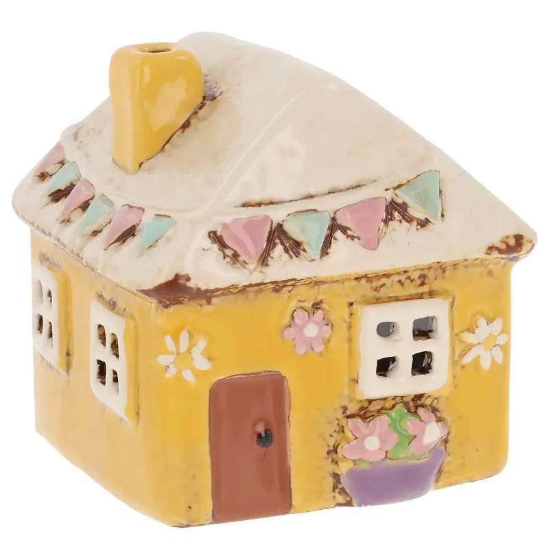Village Pottery - Yellow Garden