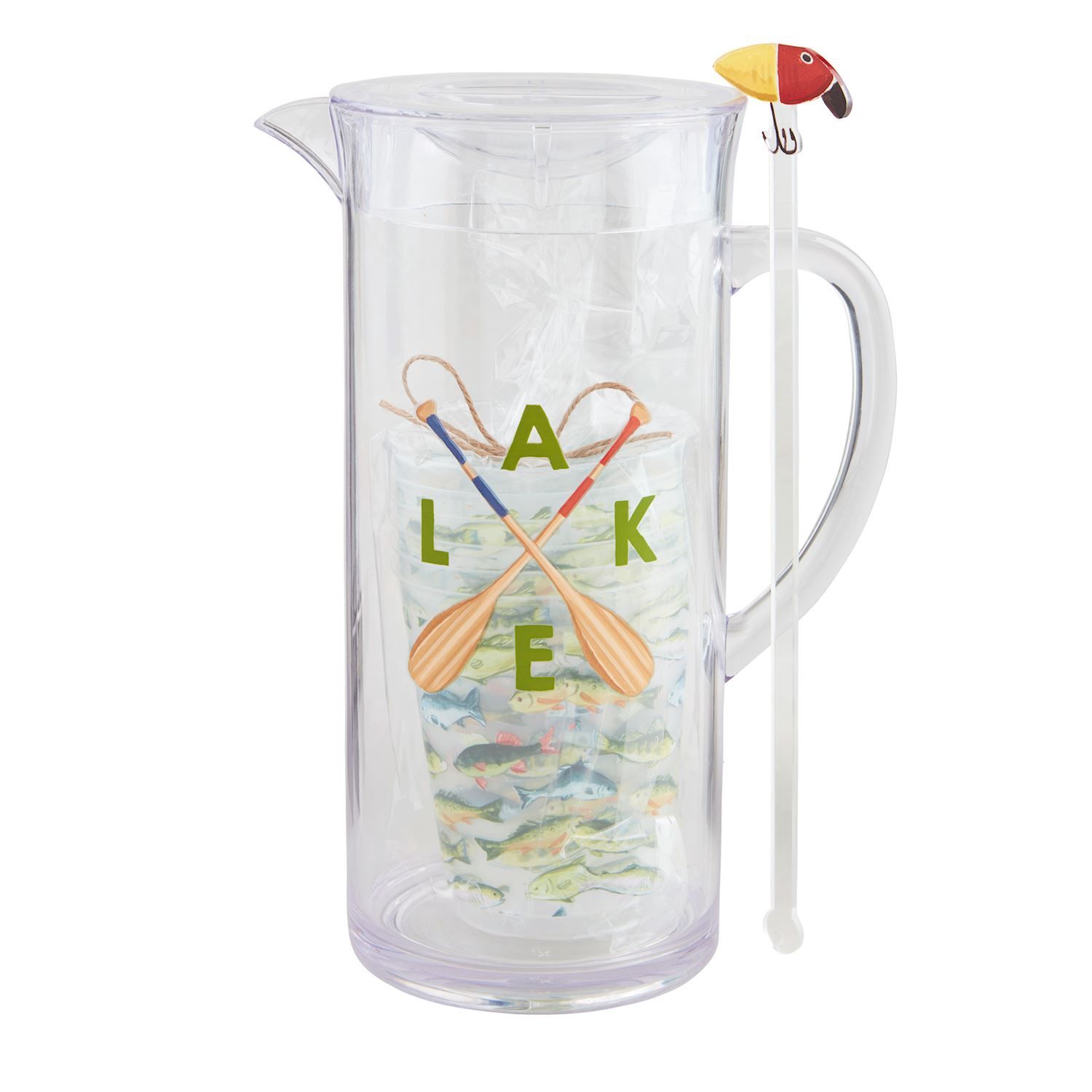 Lake Pitcher &amp; Cup Set