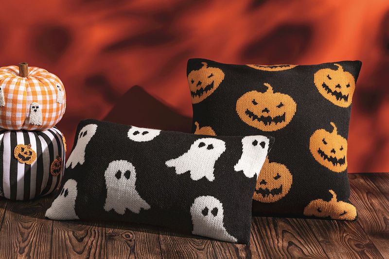 Ghost Knit Pillow