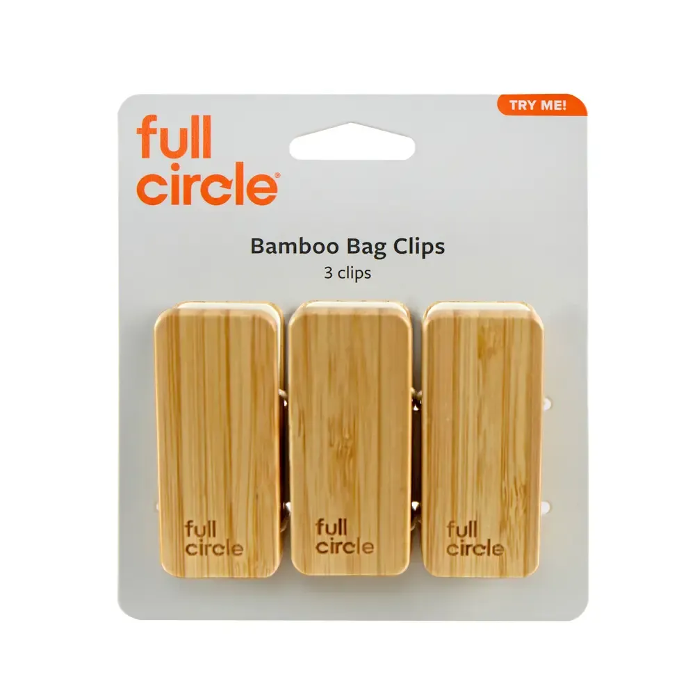 Bamboo Bag Clips (3-Pack)