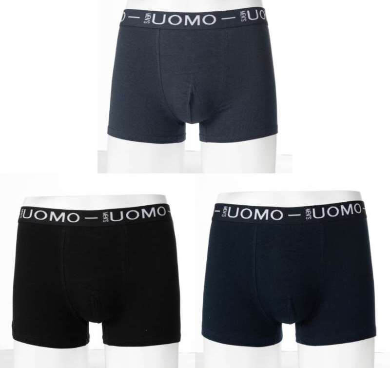 Herren Boxer, Einzelgrössen