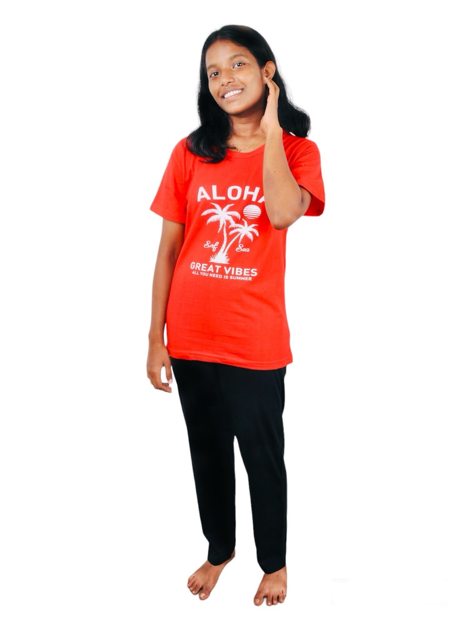 Damen Pyjama Aloha