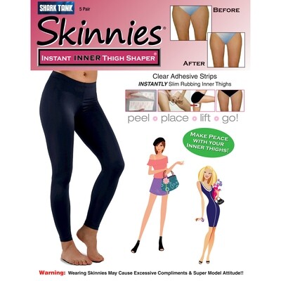 Skinnies INNER Thighs "The Gap is Back!"  Instantly Slim Rubbing Thighs Reduces Appearance of Fatty Bulge at Top of INNER THIGH  (NOT USED FOR CELLULITE)