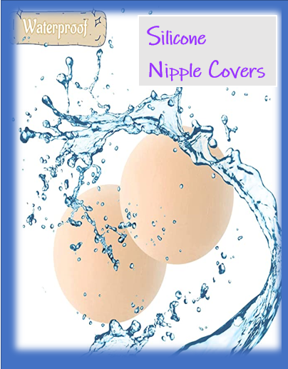 Silicone Self Sticking Nipple Covers - Reusable Up To 10 Times