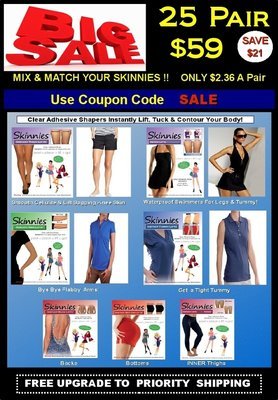 Today's Steal! PICK TWO! Mix & Match Skinnies 25 Pair $59! Only $2.36 a Pair! Use COUPON CODE Today's Steal! PICK TWO! Mix & Match Skinnies 25 Pair $59! Only $2.36 a Pair! Use COUPON CODE