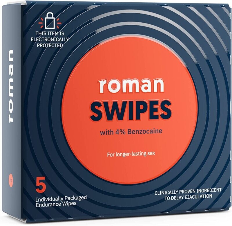 Roman Swipes FastActing, Convenient, OverTheCounter Wipes Increase