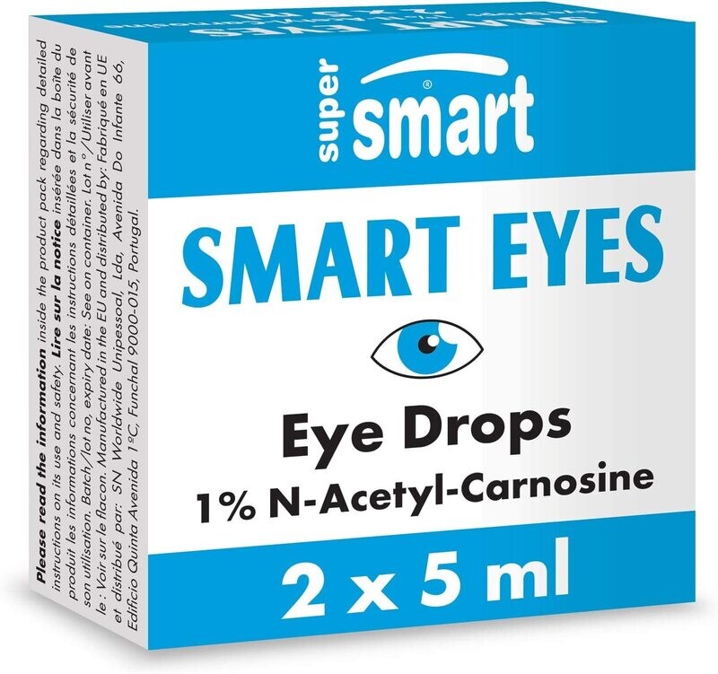 Supersmart Smart Eyes™ Eye Drops with 1 NAcetylLcarnosine