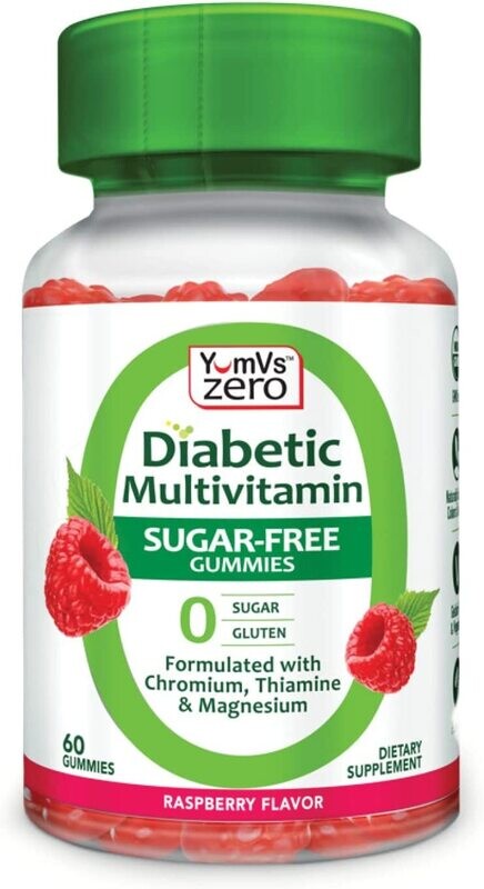 YumVs Diabetic Multivitamin Gummies | Sugar Free Diabetes Supplement ...