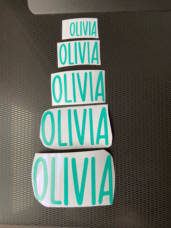 Personalised Vinyl Label Stickers